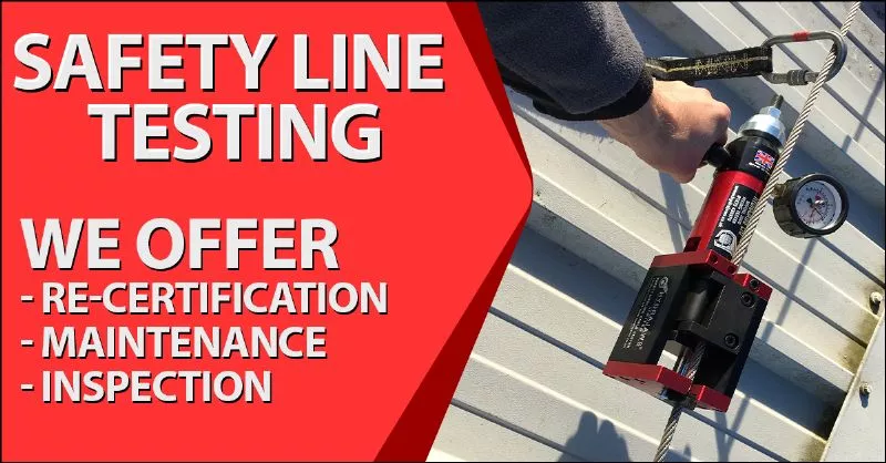 Safety Line Testing Essex Industrial Roofing - Witham, Essex